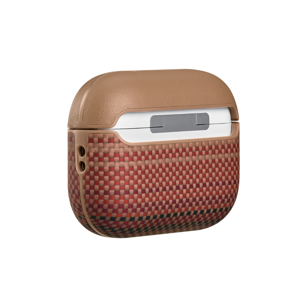 Aramid Fiber MagSafe Uyumlu AirPods Pro 3 Kılıf Sunset