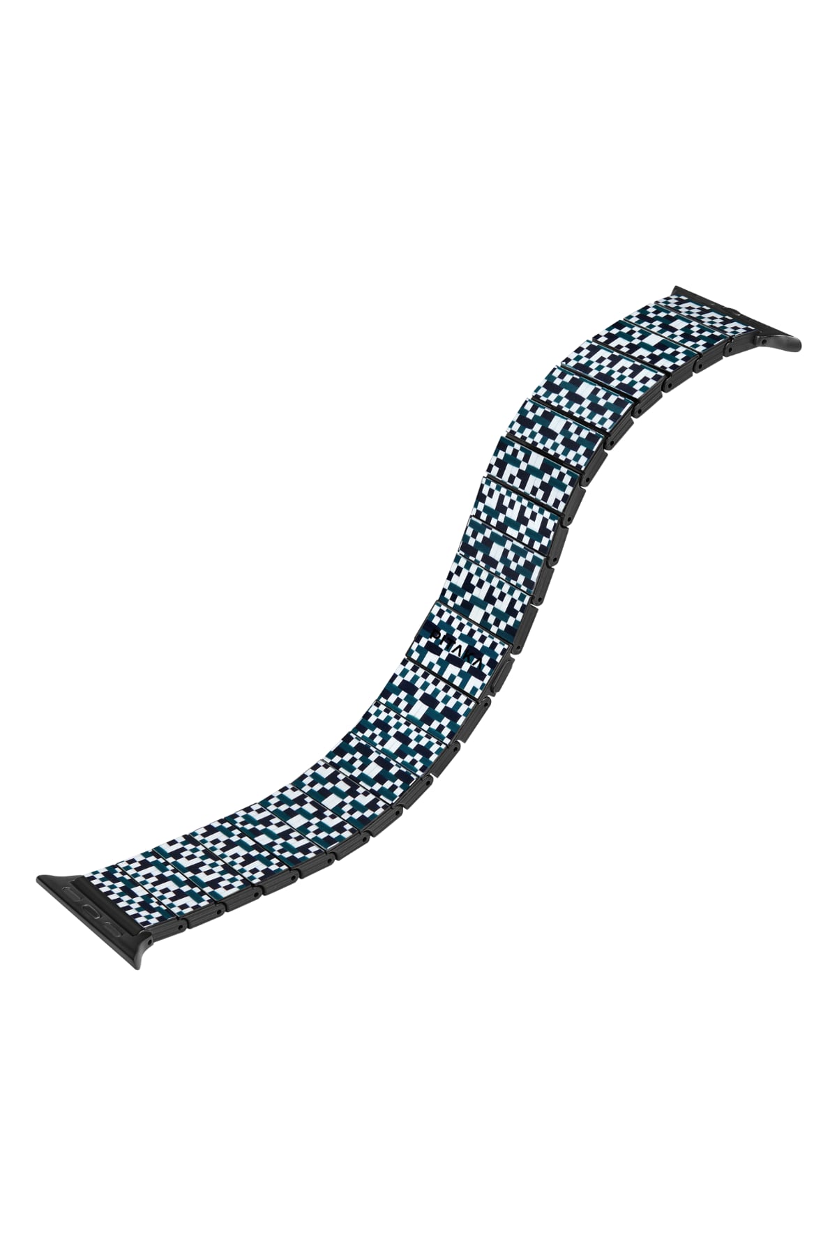 Pitaka Apple Watch / Ultra Uyumlu Karbon Fiber Kordon Mosaic