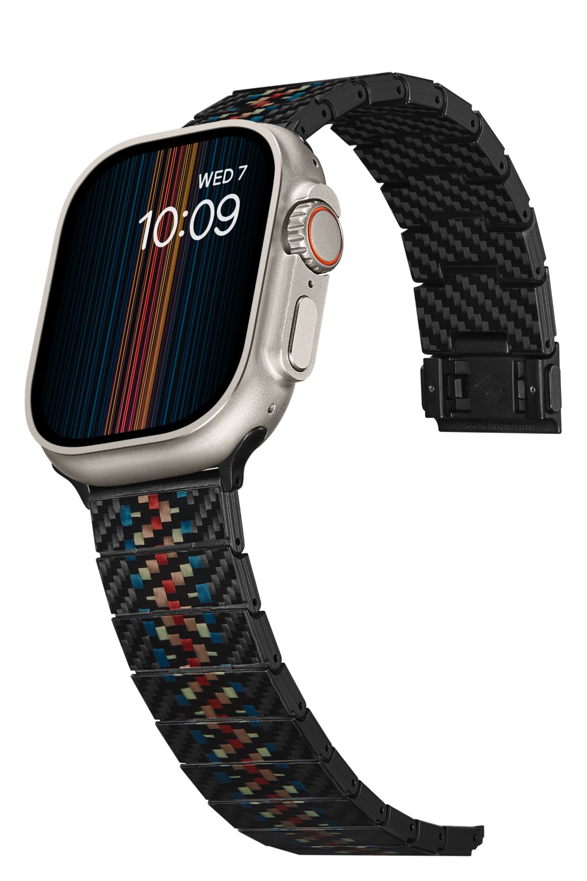 Pitaka Apple Watch / Ultra Uyumlu Karbon Fiber Kordon Rhapsody