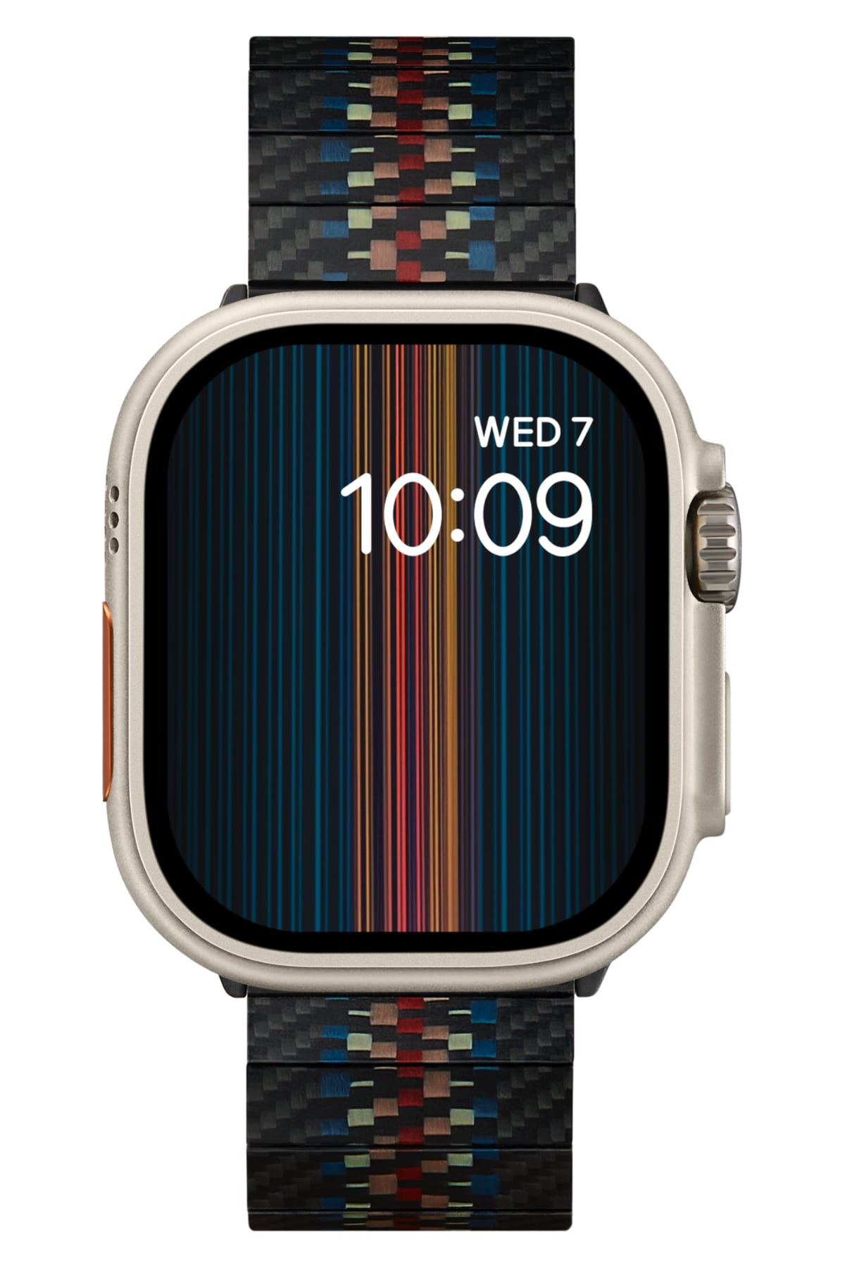 Pitaka Apple Watch / Ultra Uyumlu Karbon Fiber Kordon Rhapsody