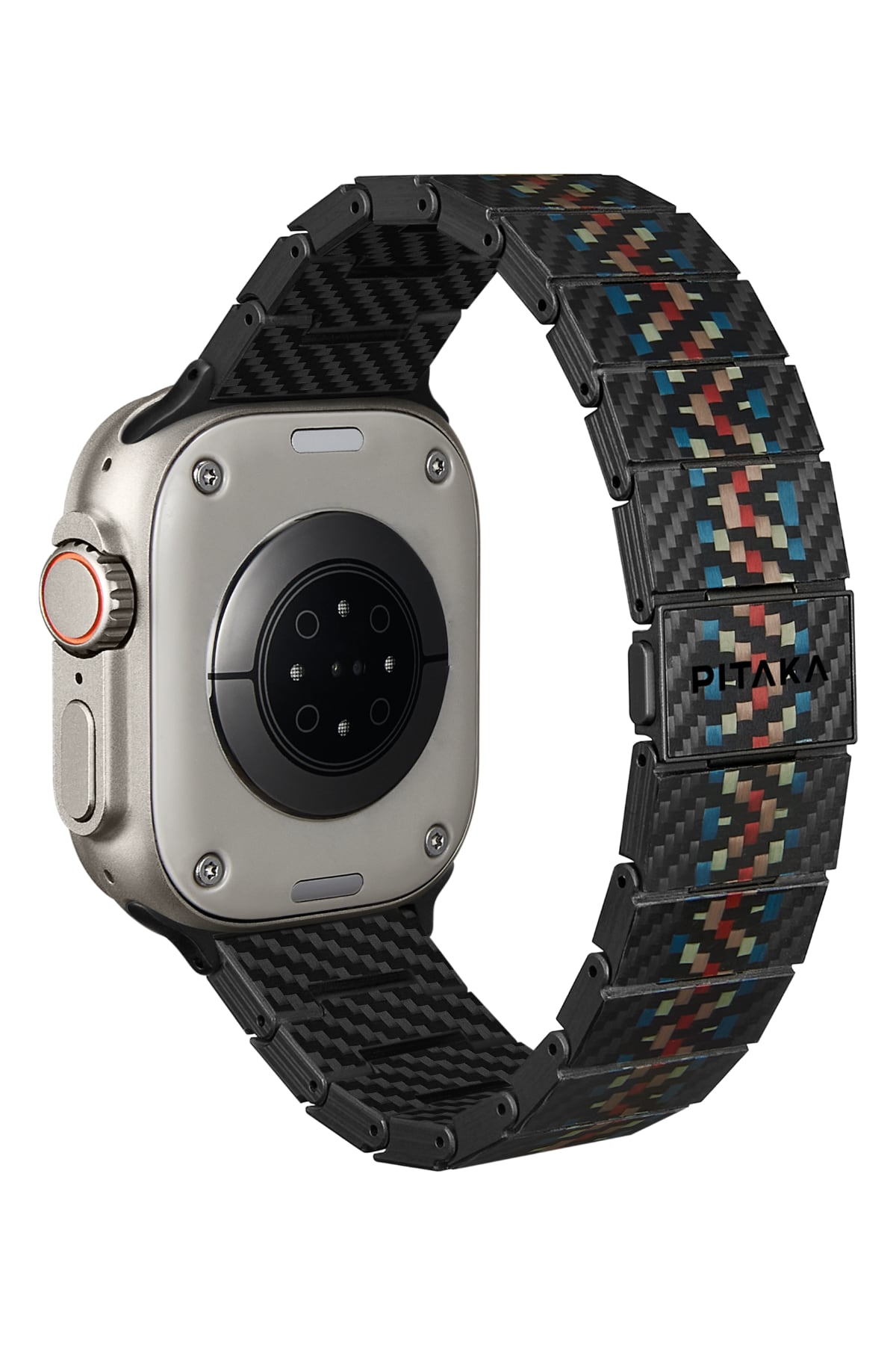 Pitaka Apple Watch / Ultra Uyumlu Karbon Fiber Kordon Rhapsody