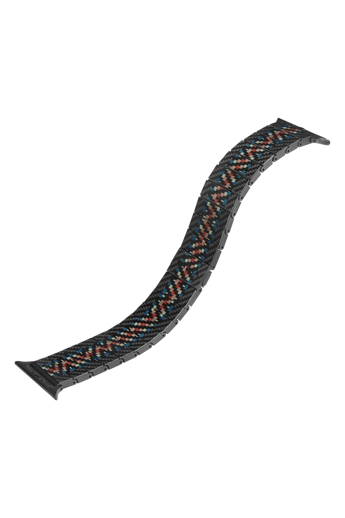 Pitaka Apple Watch / Ultra Uyumlu Karbon Fiber Kordon Rhapsody