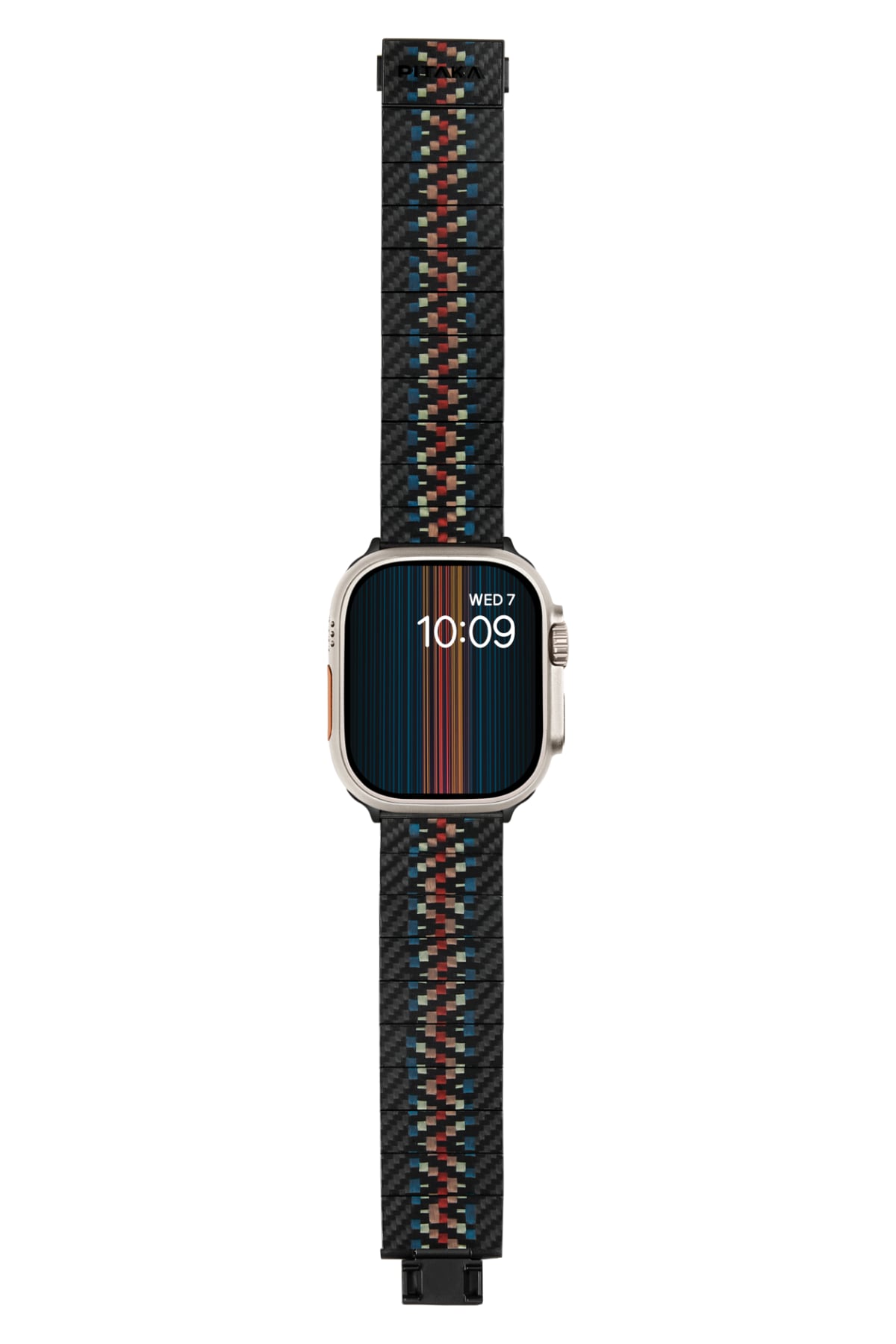 Pitaka Apple Watch / Ultra Uyumlu Karbon Fiber Kordon Rhapsody