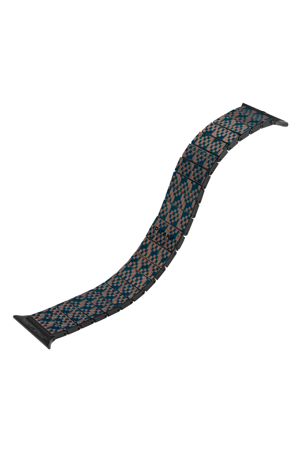 Pitaka Apple Watch / Ultra Uyumlu Karbon Fiber Kordon Stairs