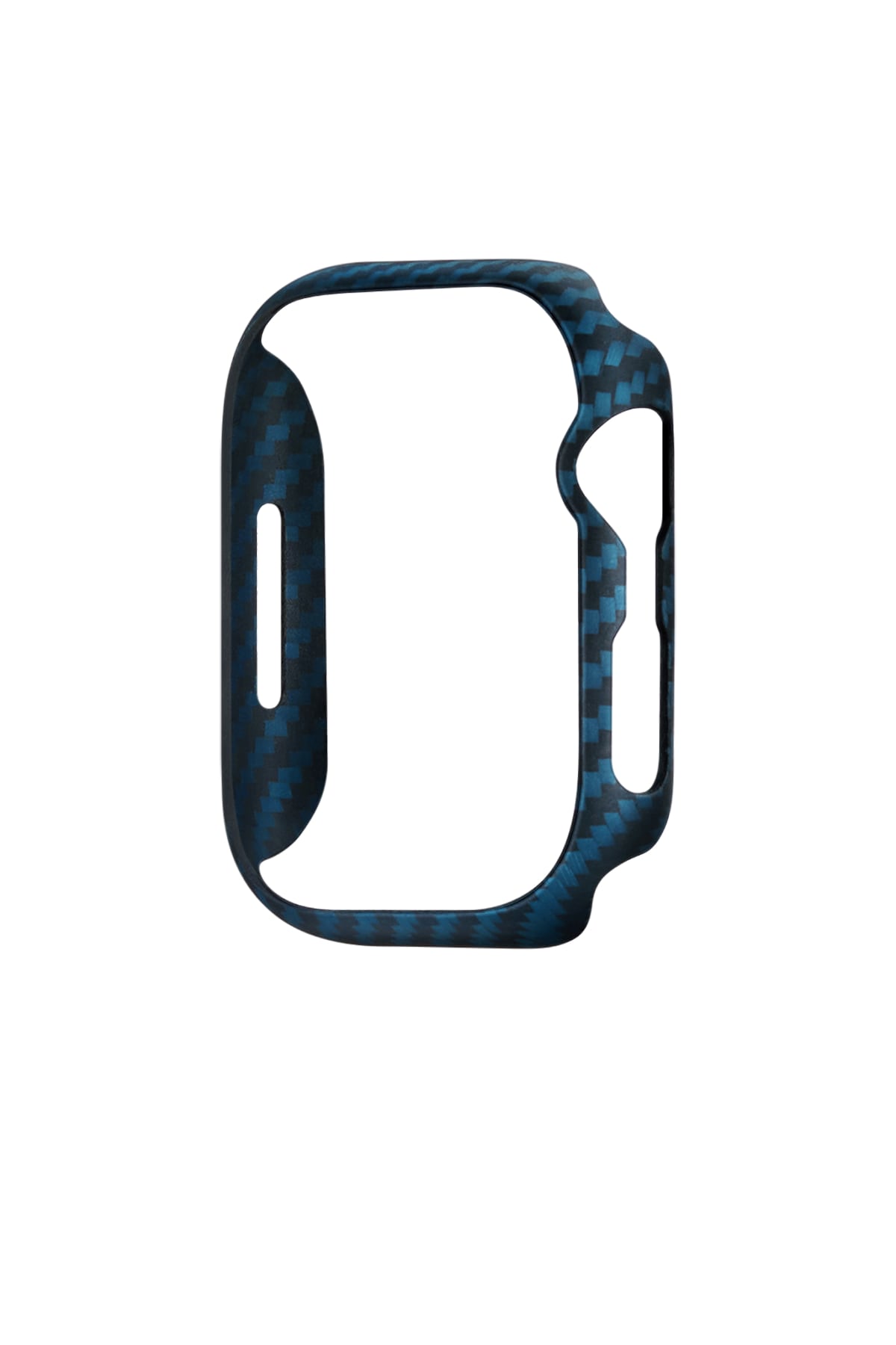 Pitaka Aramid Fiber 600D Apple Watch Uyumlu Kasa Koruyucu Mavi