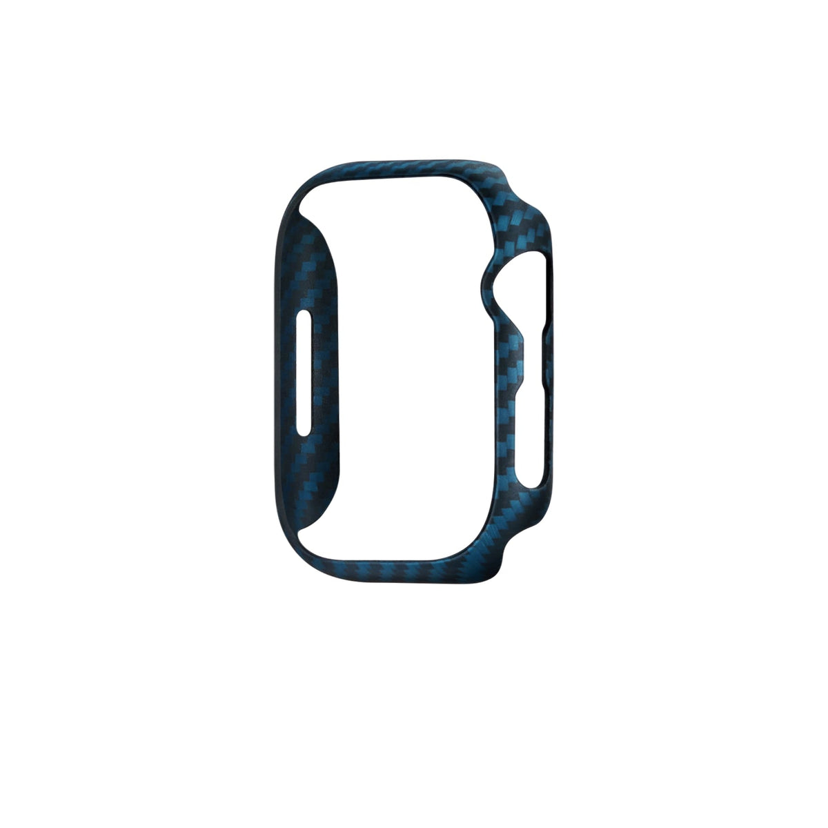 Pitaka Aramid Fiber 600D Apple Watch Uyumlu Kasa Koruyucu Mavi