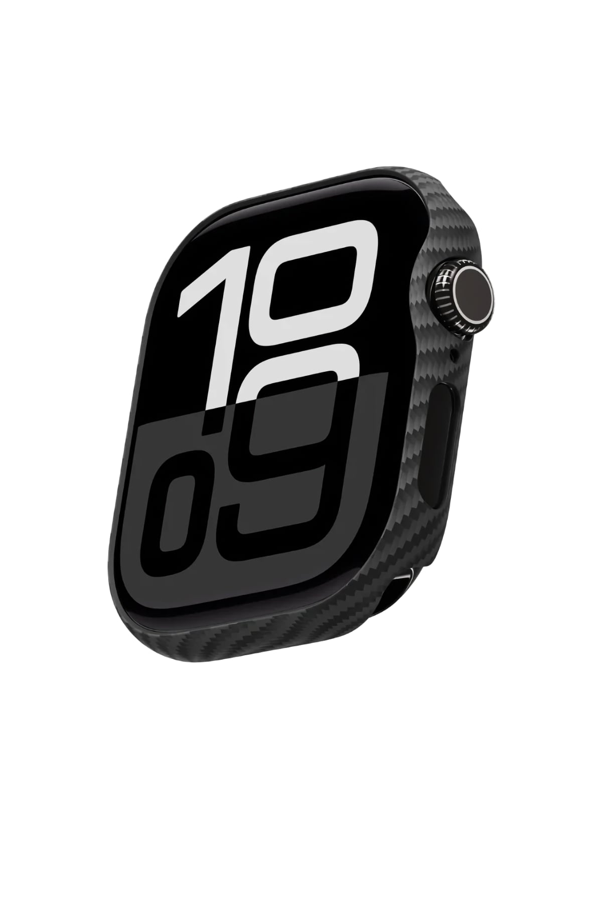 Pitaka Aramid Fiber 600D Apple Watch Uyumlu Kasa Koruyucu Siyah