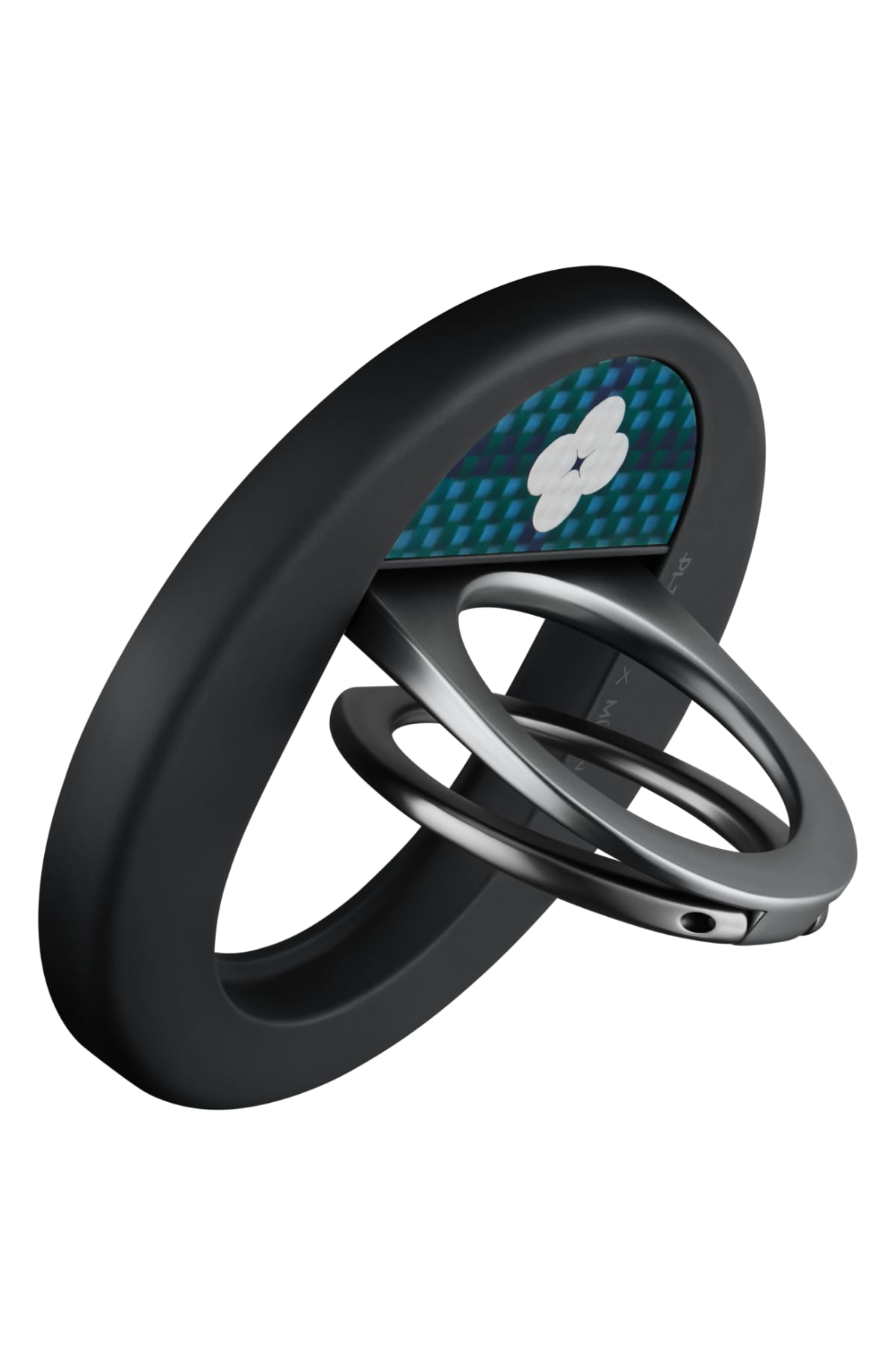 Pitaka Aramid Fiber 600D MagEZ Grip 3 Magsafe Magnetik Ring Stand Telefon Tutucu Forest Dawn