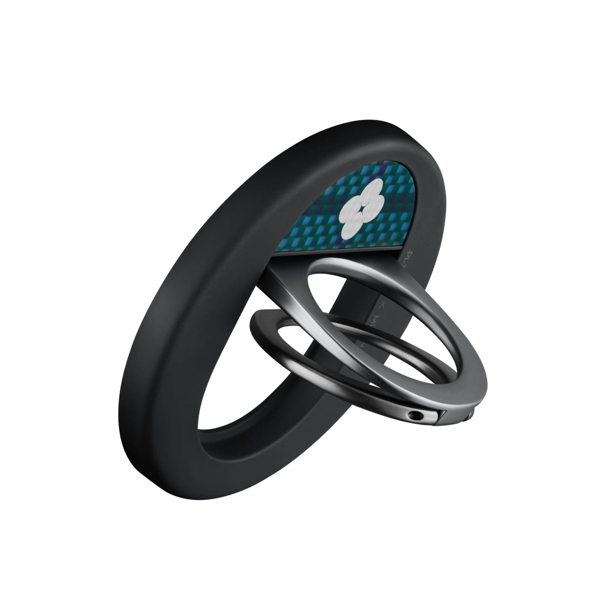 Pitaka Aramid Fiber 600D MagEZ Grip 3 Magsafe Magnetik Ring Stand Telefon Tutucu Forest Dawn