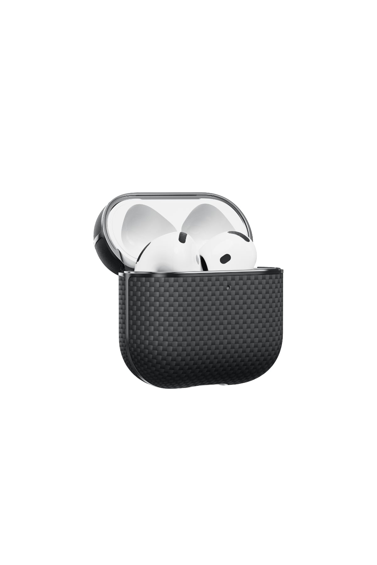 Pitaka Aramid Fiber AirPods 4 Kılıf Black-Gray Twill