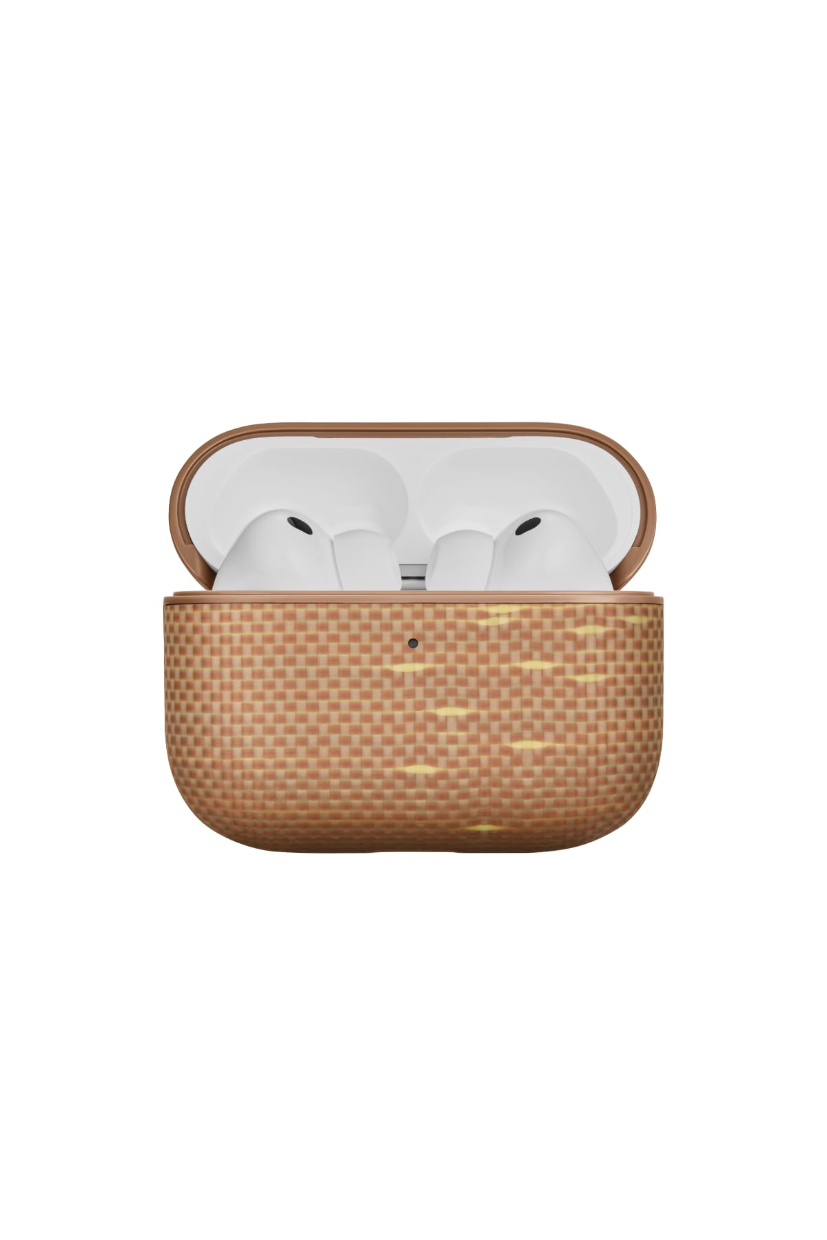 Pitaka Aramid Fiber MagSafe Uyumlu AirPods Pro 3 Kılıf Golden Glint