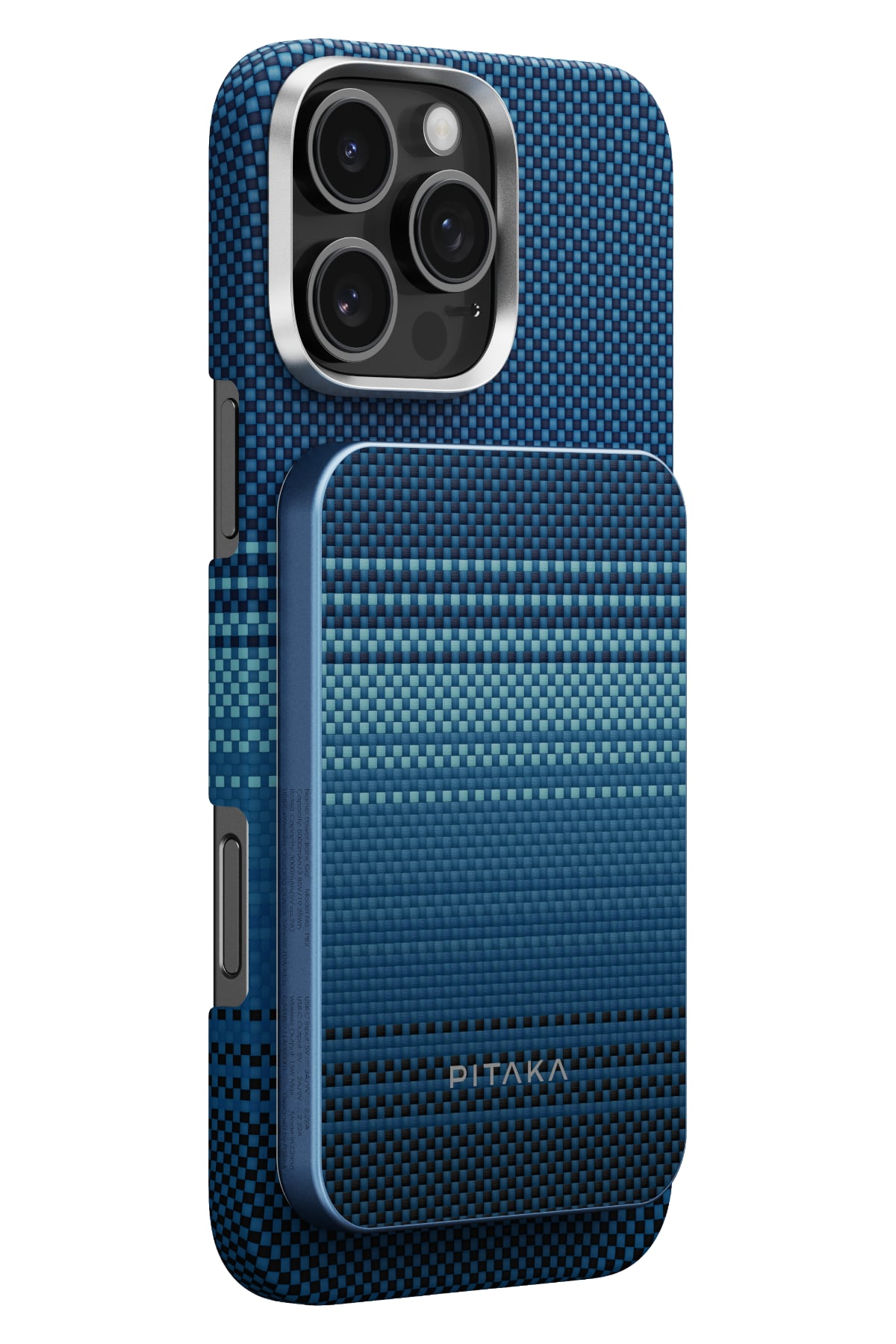 Pitaka Aramid Fiber Magsafe uyumlu Manyetik Powerbank Moonrise