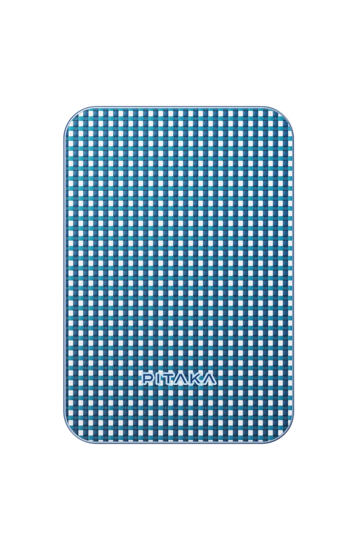 Pitaka Aramid Fiber Magsafe uyumlu Manyetik Powerbank Ocean Blue