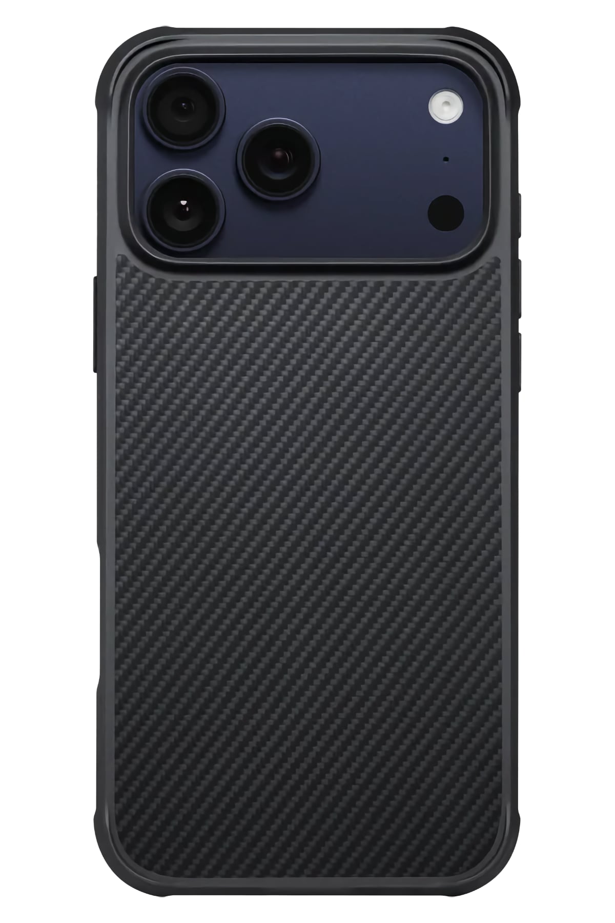 PITAKA Black Gray Twill Aramid Fiber TPU Magsafe Uyumlu iPhone 17