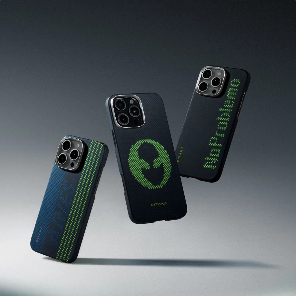 iPhone 16 Pro Karbon Kılıf MagSafe Uyumlu Aramid Fiber - Edge Credit Card