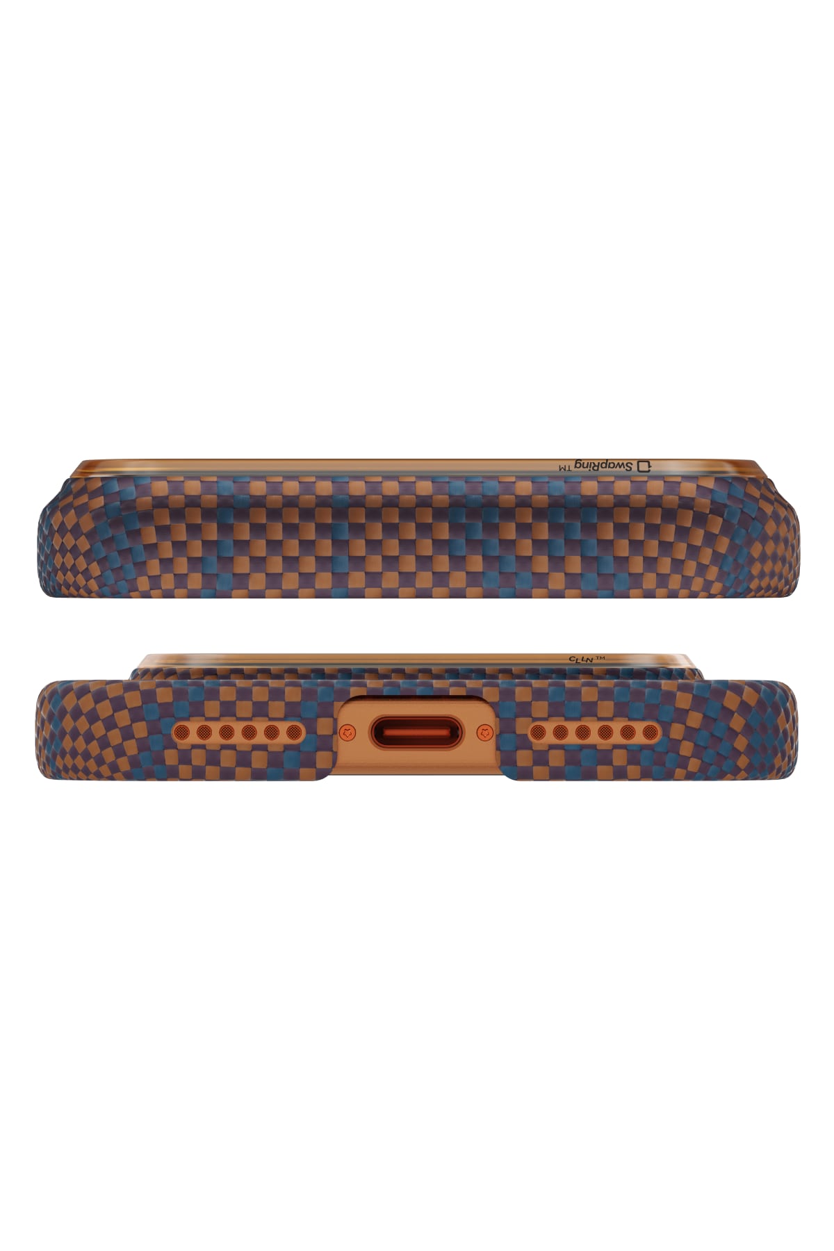 Pitaka Breath of Veins iPhone 17 Pro Max Aramid Fiber Karbon MagSafe Kılıf Burning Orange