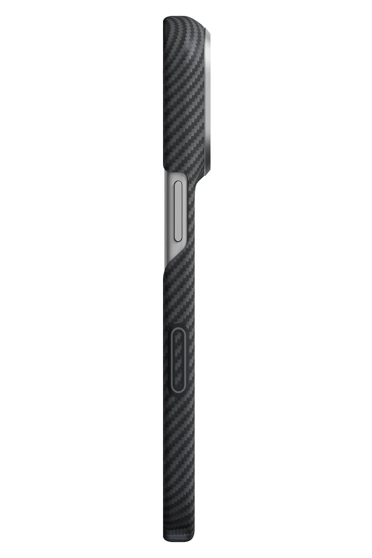Pitaka Edge 600D iPhone 18 Pro Max MagSafe Uyumlu Kılıf Black Gray