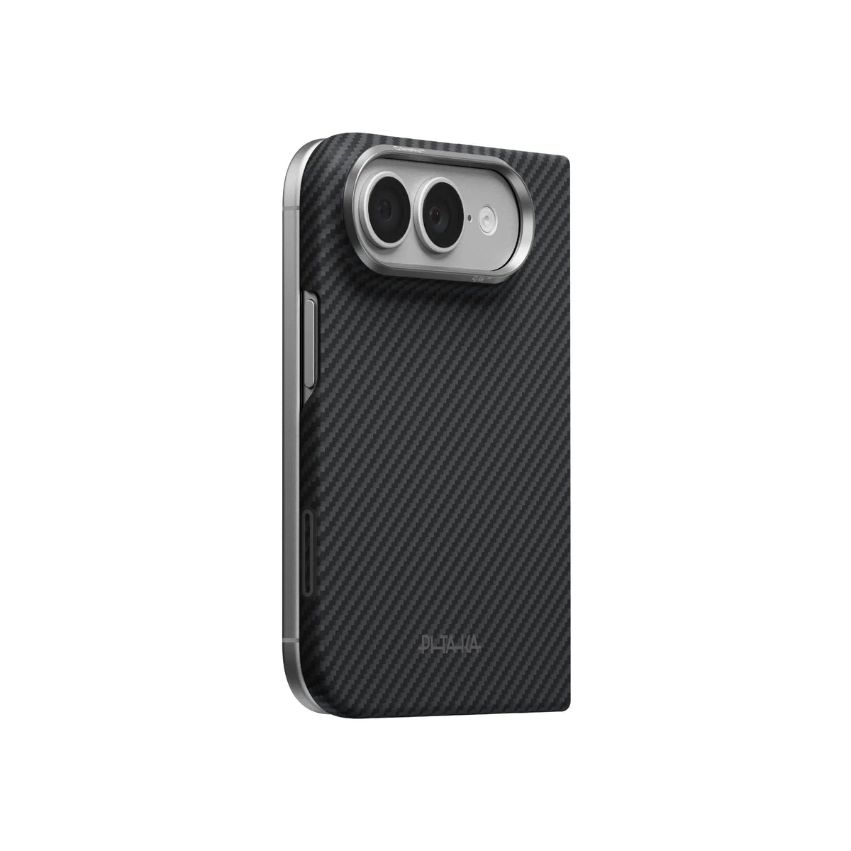 Pitaka Edge 600D iPhone Duo MagSafe Uyumlu Kılıf Black Gray