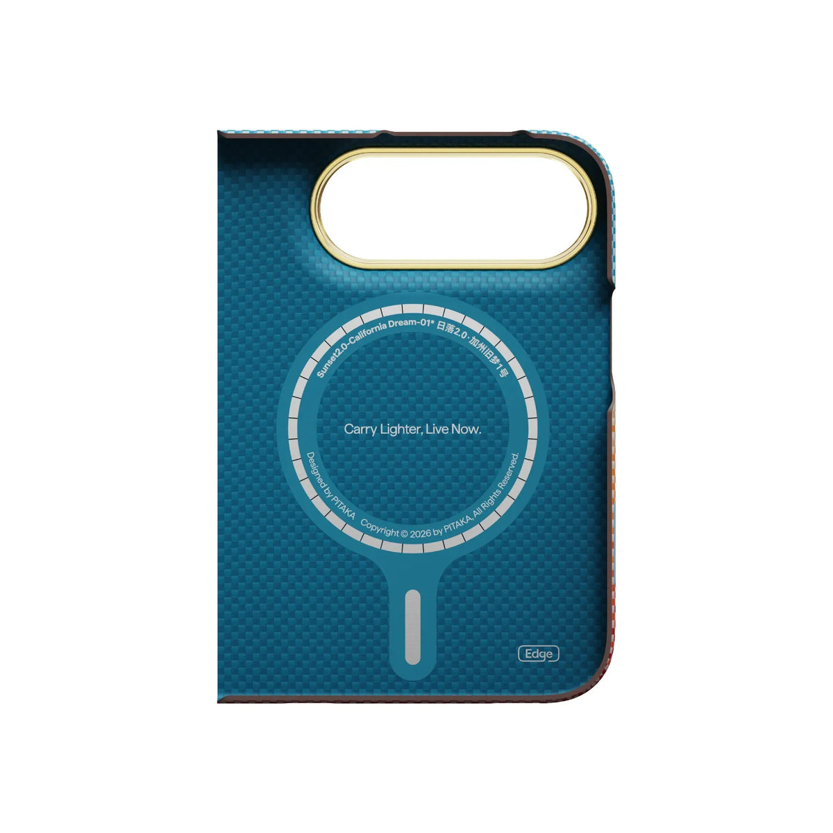 Pitaka Edge iPhone Duo MagSafe Uyumlu Kılıf California Dream-01