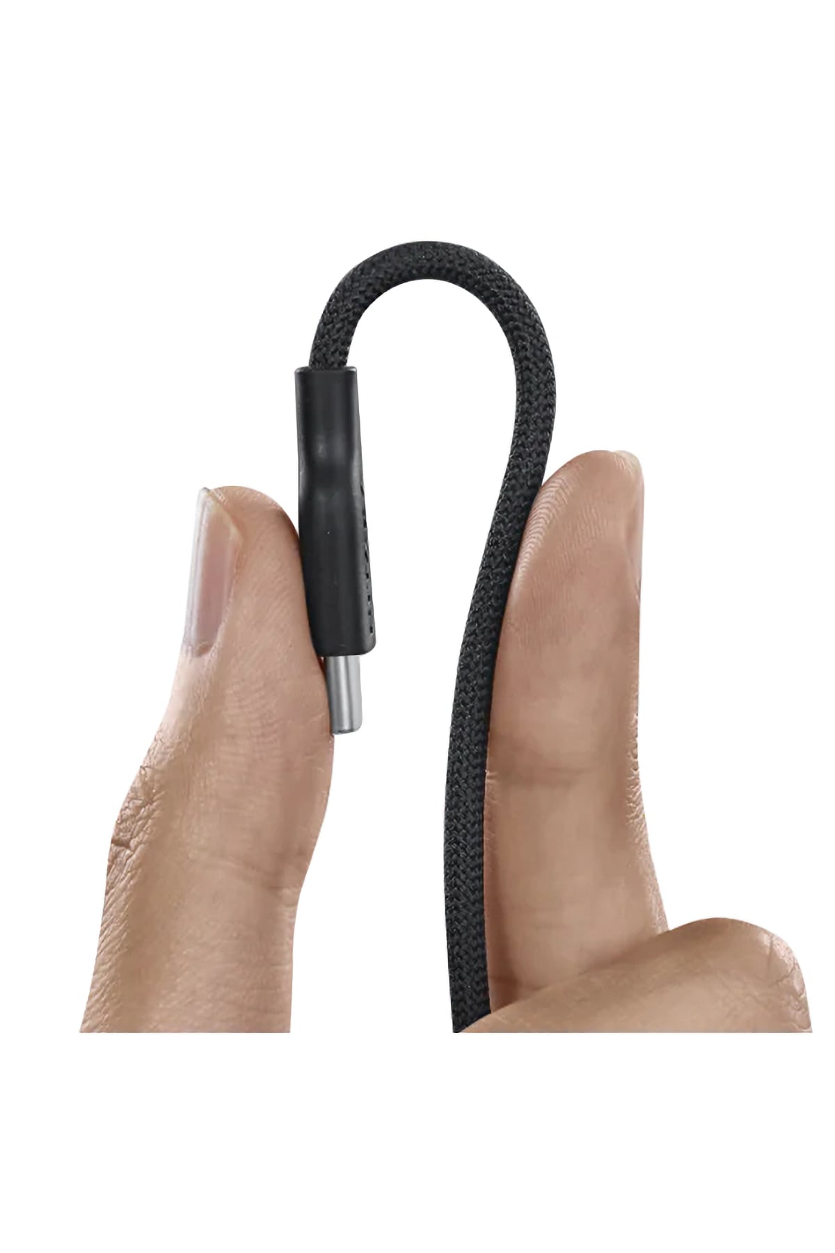 Pitaka Flex Braided Örgü Type-C to Type-C 60w PD Hızlı Data ve Şarj Kablosu 1.2m Siyah