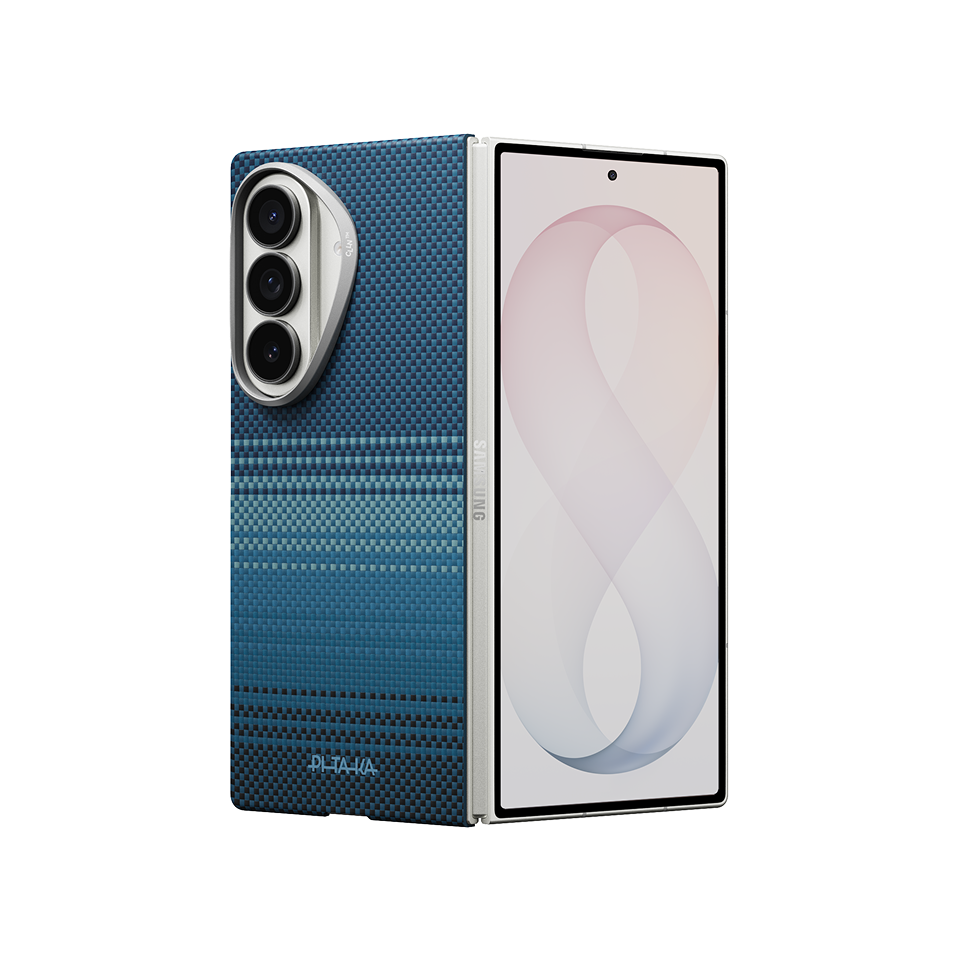 Galaxy Z Fold8 Ultra Karbon Kılıf MagSafe Uyumlu Aramid Fiber - Edge Moonrise