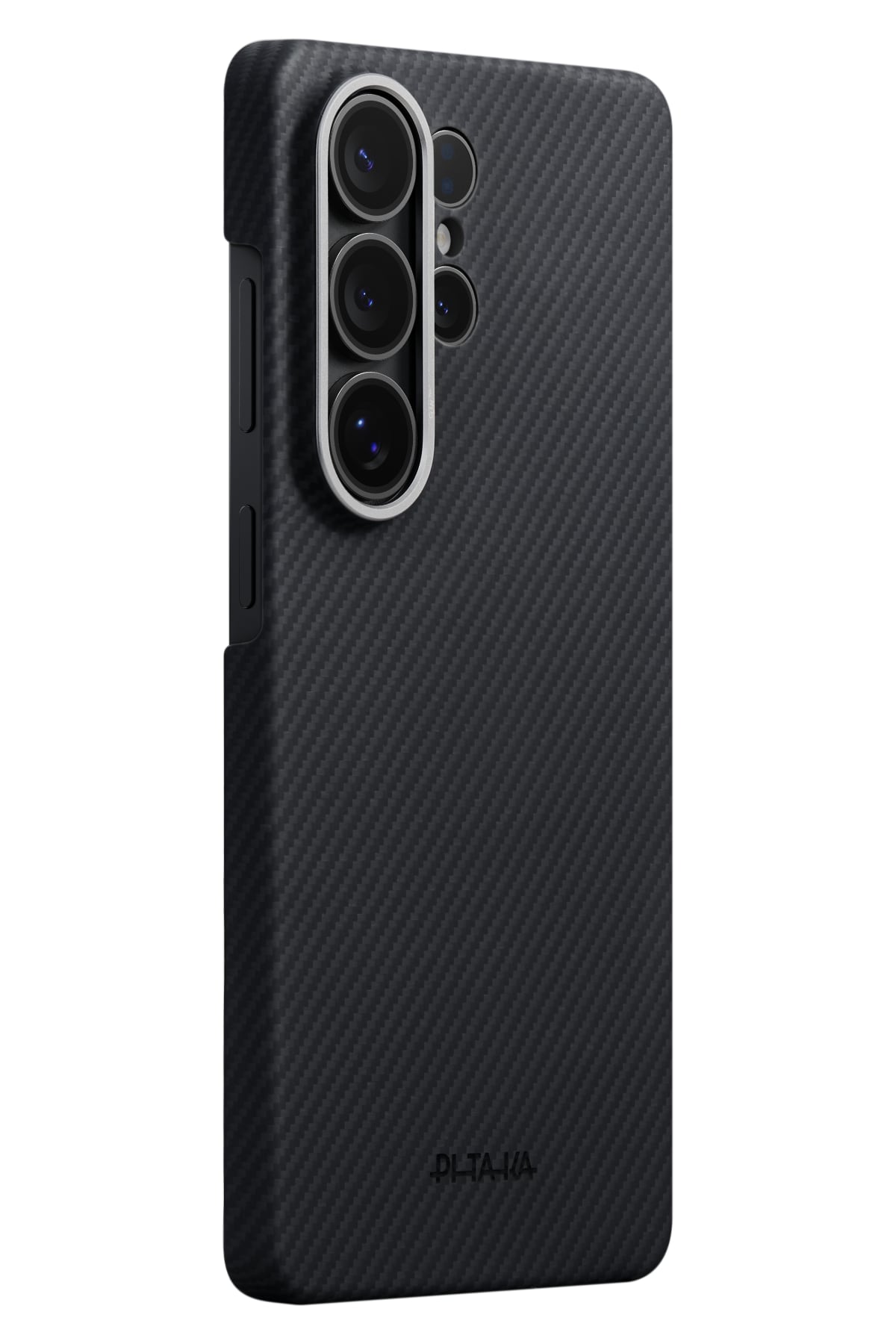 Pitaka Galaxy S26 Ultra Edge Black Grey Twill Aaron Kılıf