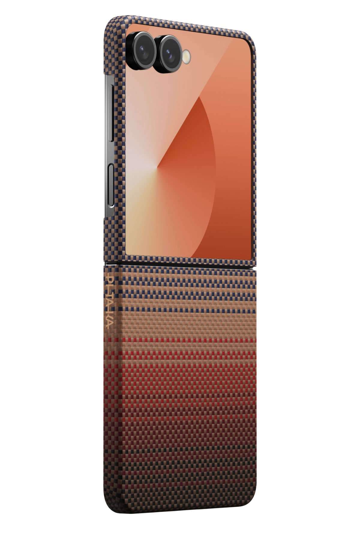 Pitaka Galaxy Z Flip7 Sunset Aramid Fiber Kılıf | MagSafe Uyumlu Ultra İnce