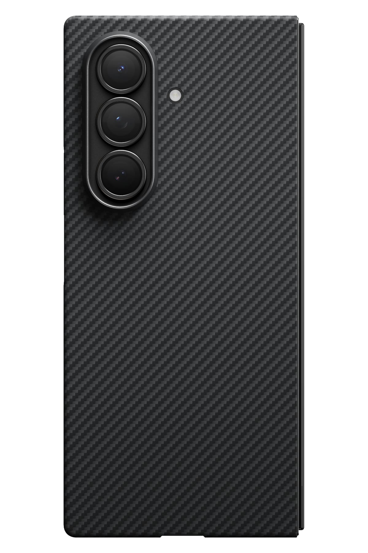 Pitaka Galaxy Z Fold7 Siyah Gri Aramid Fiber Kılıf | MagSafe Uyumlu Ultra İnce