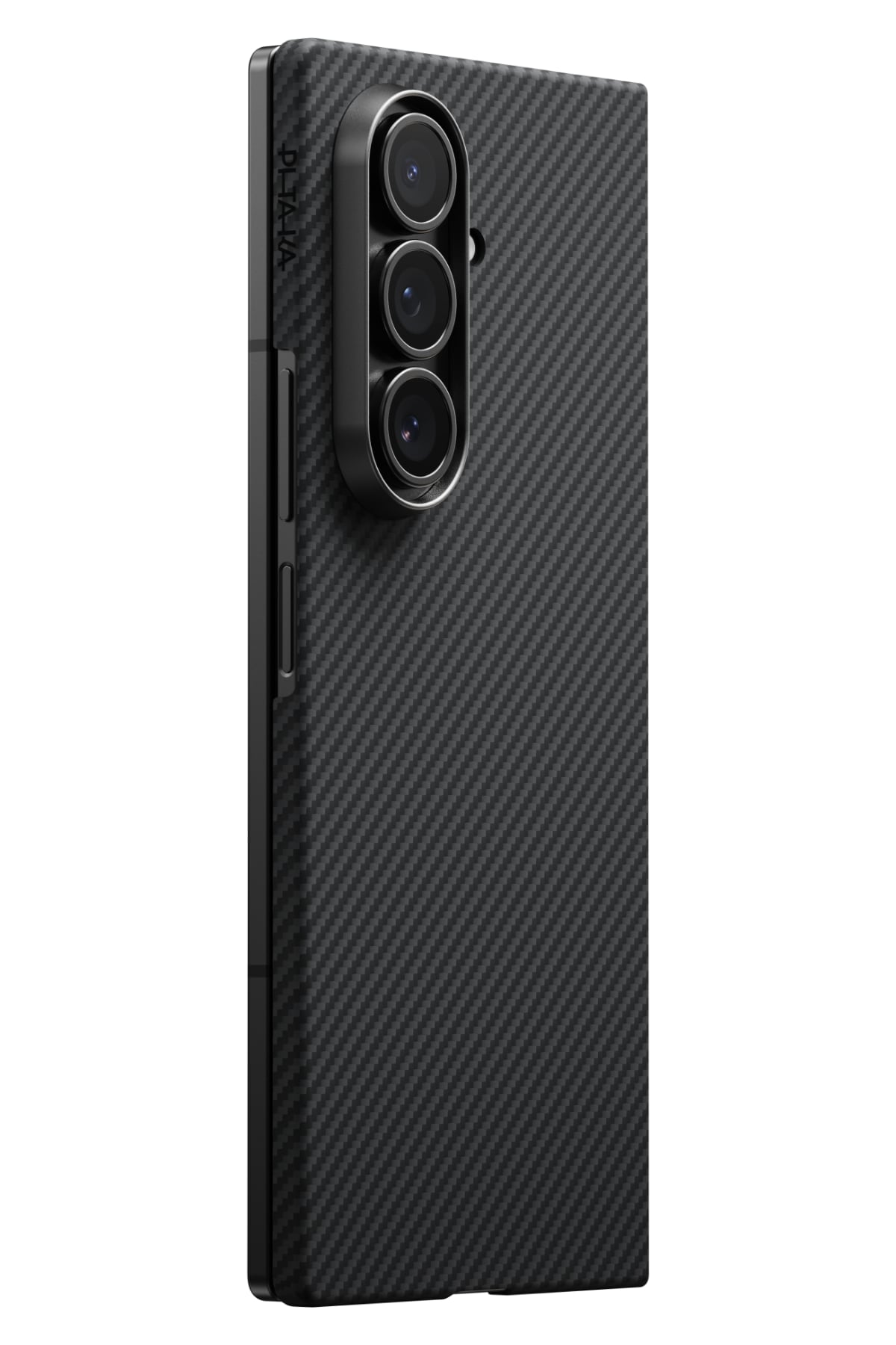 Pitaka Galaxy Z Fold7 Siyah Gri Aramid Fiber Kılıf | MagSafe Uyumlu Ultra İnce