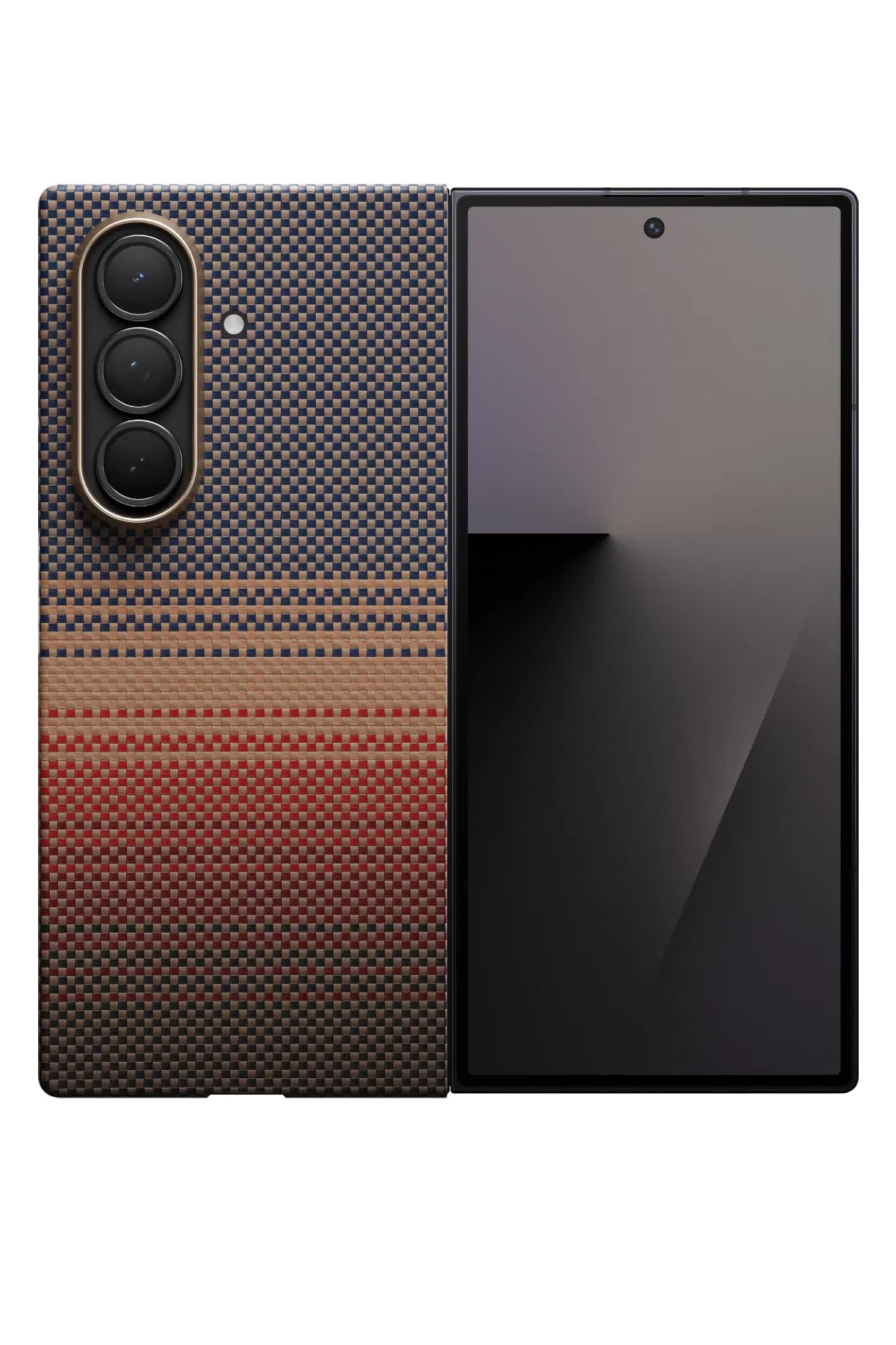 Pitaka Galaxy Z Fold7 Sunset Aramid Fiber Kılıf | MagSafe Uyumlu Ultra İnce