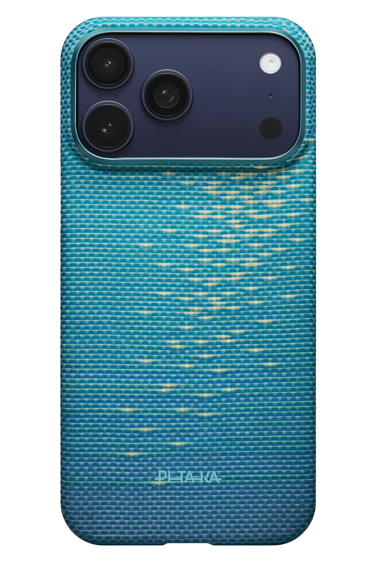 Pitaka Glints of Gold iPhone 17 Pro MagSafe Uyumlu Kılıf Lucid Blue