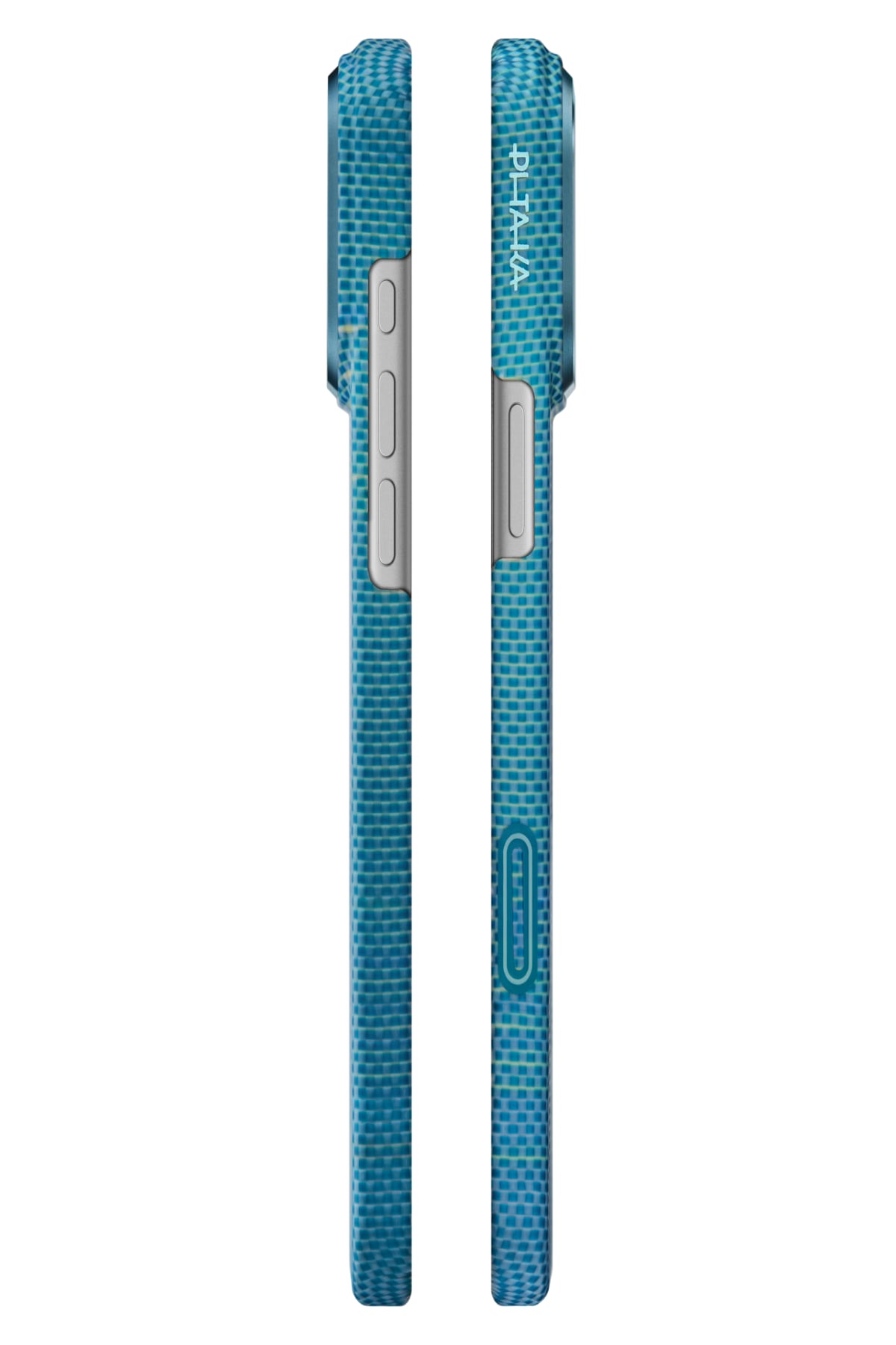 Pitaka Glints of Gold iPhone 17 Pro Max MagSafe Uyumlu Kılıf Lucid Blue