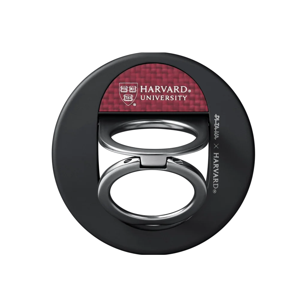 Aramid Fiber 600D MagEZ Grip 3 Magsafe Magnetik Ring Stand Telefon Tutucu Harvard Crimson