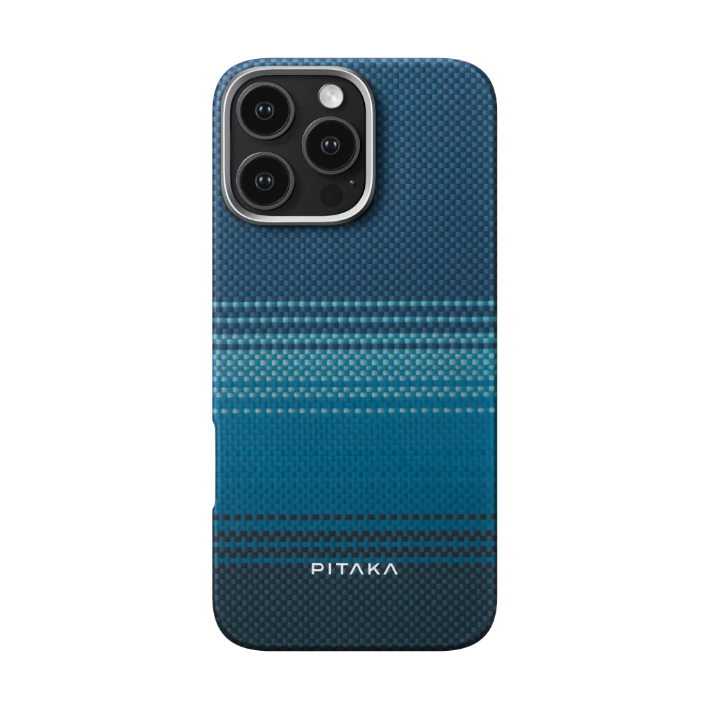 Pitaka iPhone 16 Pro Max Karbon Kılıf MagSafe Uyumlu Aramid Fiber - Edge Moonrise