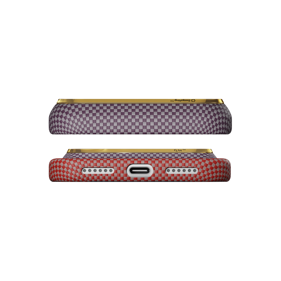 Pitaka iPhone 18 Pro Karbon Kılıf MagSafe Uyumlu Aramid Fiber - Edge California Dream-02