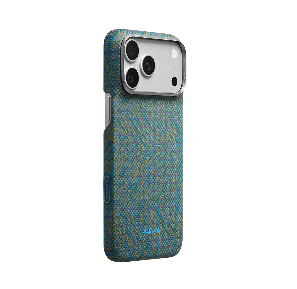 Pitaka iPhone 18 Pro Max Karbon Kılıf MagSafe Uyumlu Aramid Fiber - Edge Berlin Nocturne