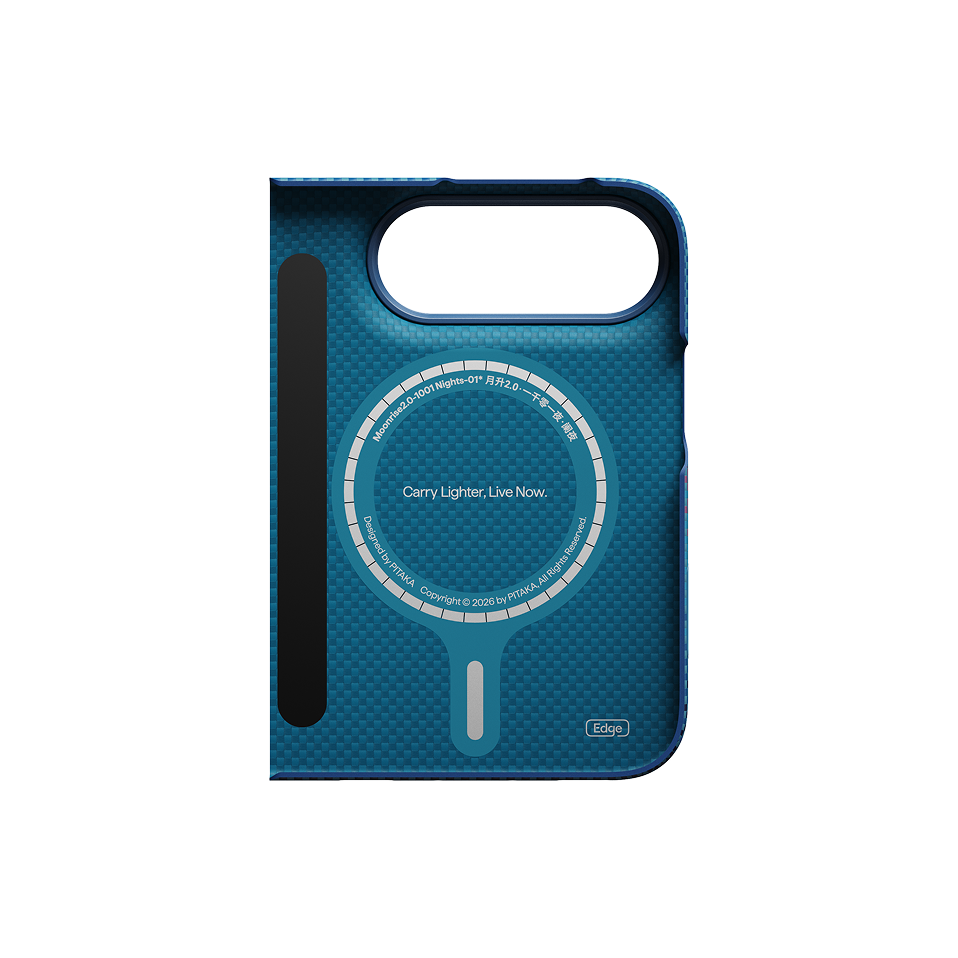 Pitaka Edge iPhone Duo MagSafe Uyumlu Kılıf Midnight