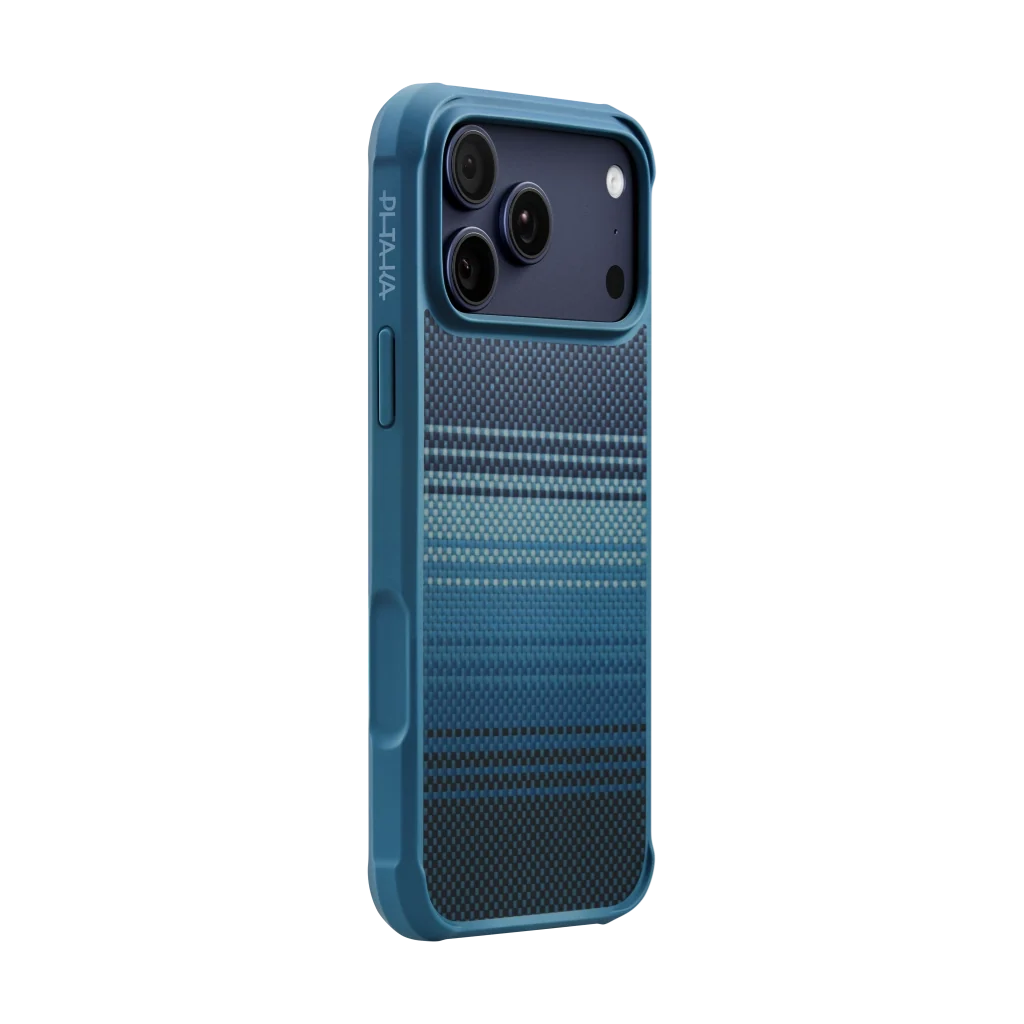 Pitaka iPhone 17 Pro Max Karbon Kılıf MagSafe Uyumlu Aramid Fiber - Cairn Moonrise