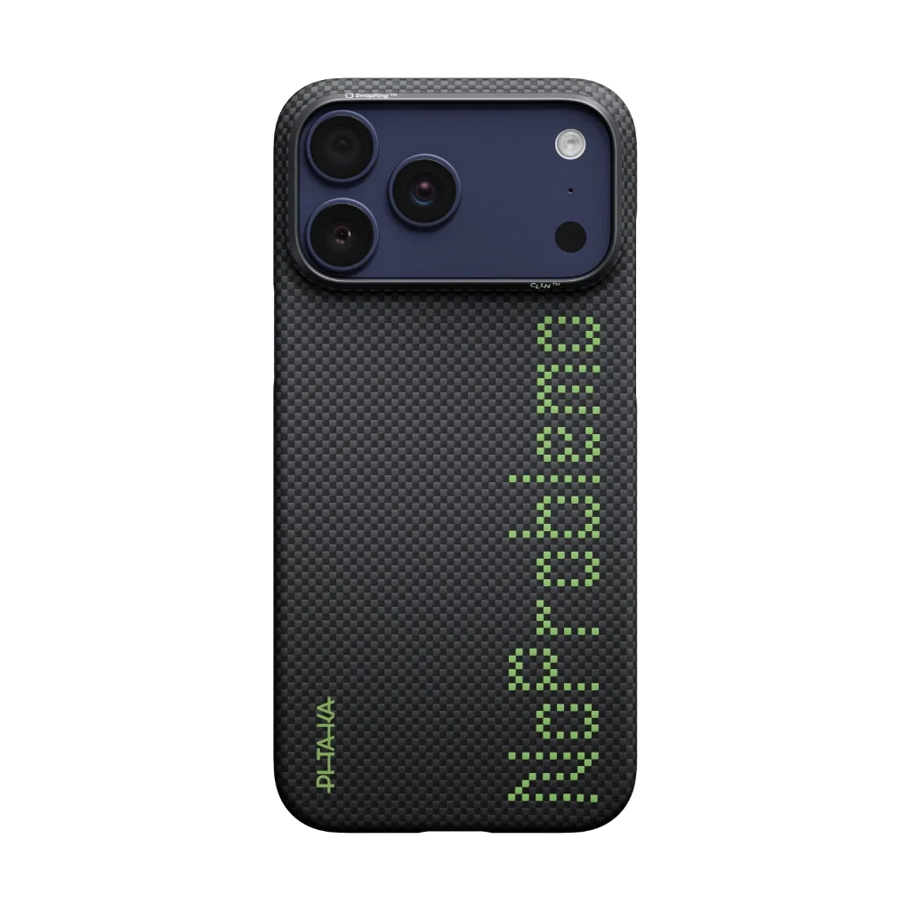 iPhone 17 Pro Max Karbon Kılıf MagSafe Uyumlu Aramid Fiber - Edge NoProblemo Lumintex