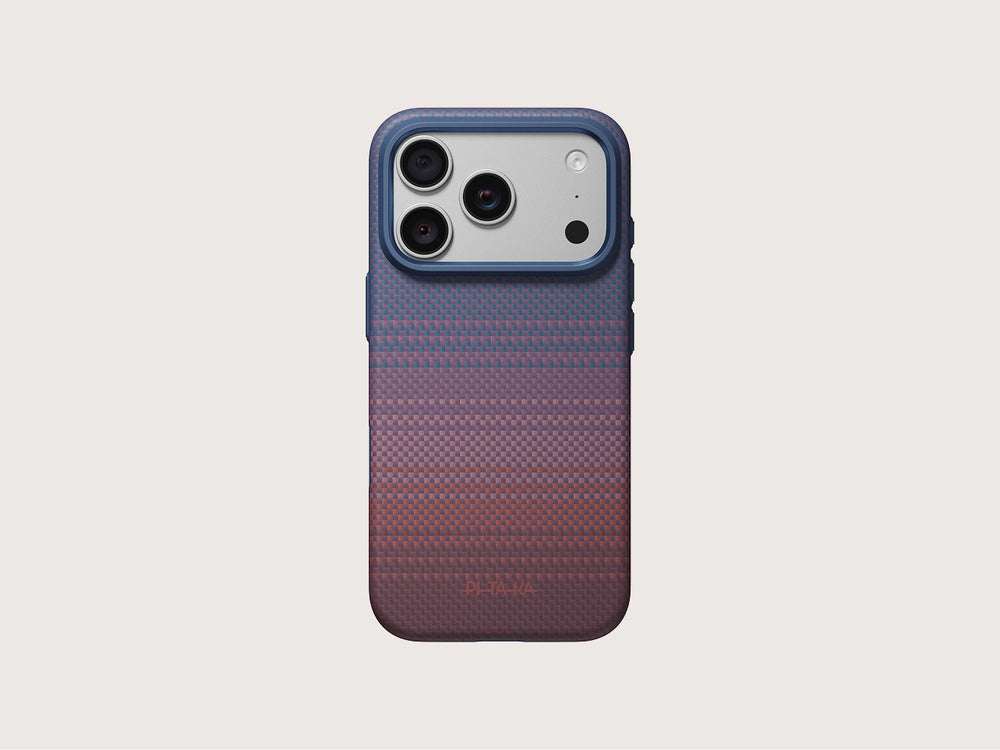 iPhone 18 Pro Max Karbon Kılıf MagSafe Uyumlu Aramid Fiber - Edge Midnight
