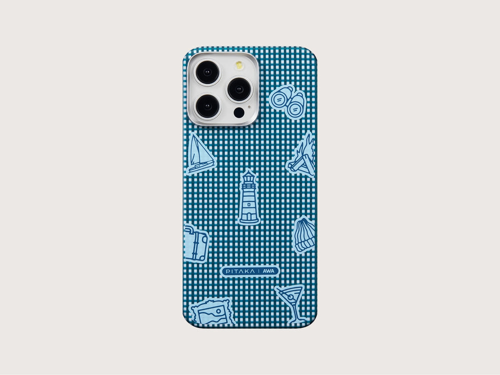 iPhone 15 Pro Max Karbon Kılıf MagSafe Uyumlu Aramid Fiber - Edge Bonfire