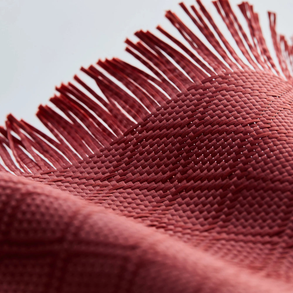 iPhone 18 Pro Max Karbon Kılıf MagSafe Uyumlu Aramid Fiber - Summa Burgundy