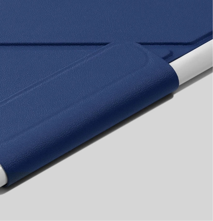 iPad Air 11 M4 / M3 / M2 Kılıf Folio 3 Siyah, Kalem Bölmeli Standlı