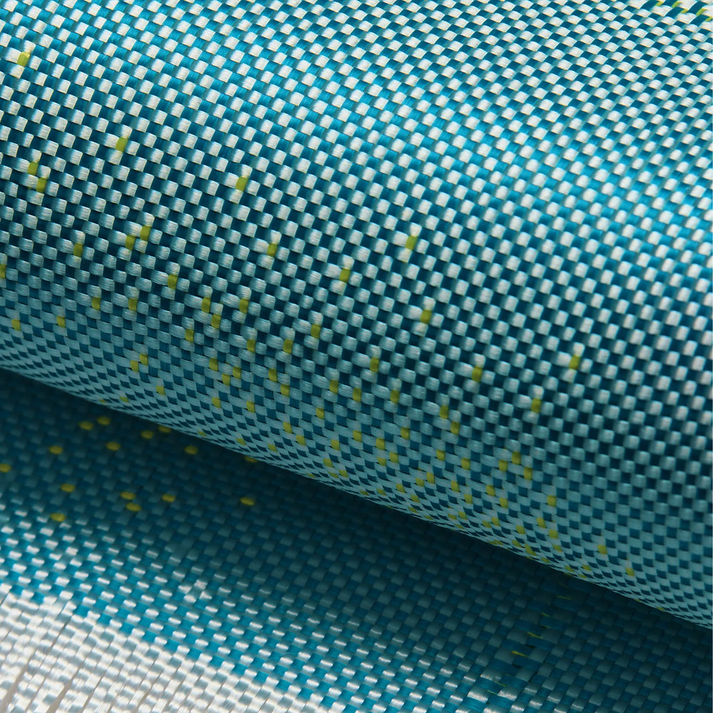 iPhone Air Karbon Kılıf MagSafe Uyumlu Aramid Fiber - Edge Lucid Blue