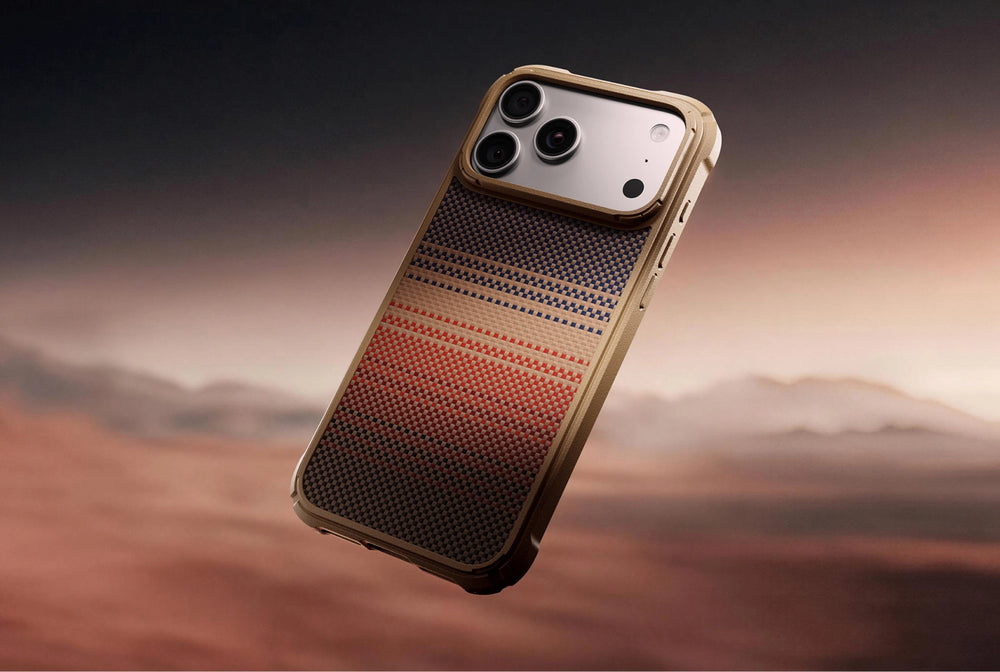 iPhone 18 Pro Karbon Kılıf MagSafe Uyumlu Aramid Fiber - Cairn Moonrise