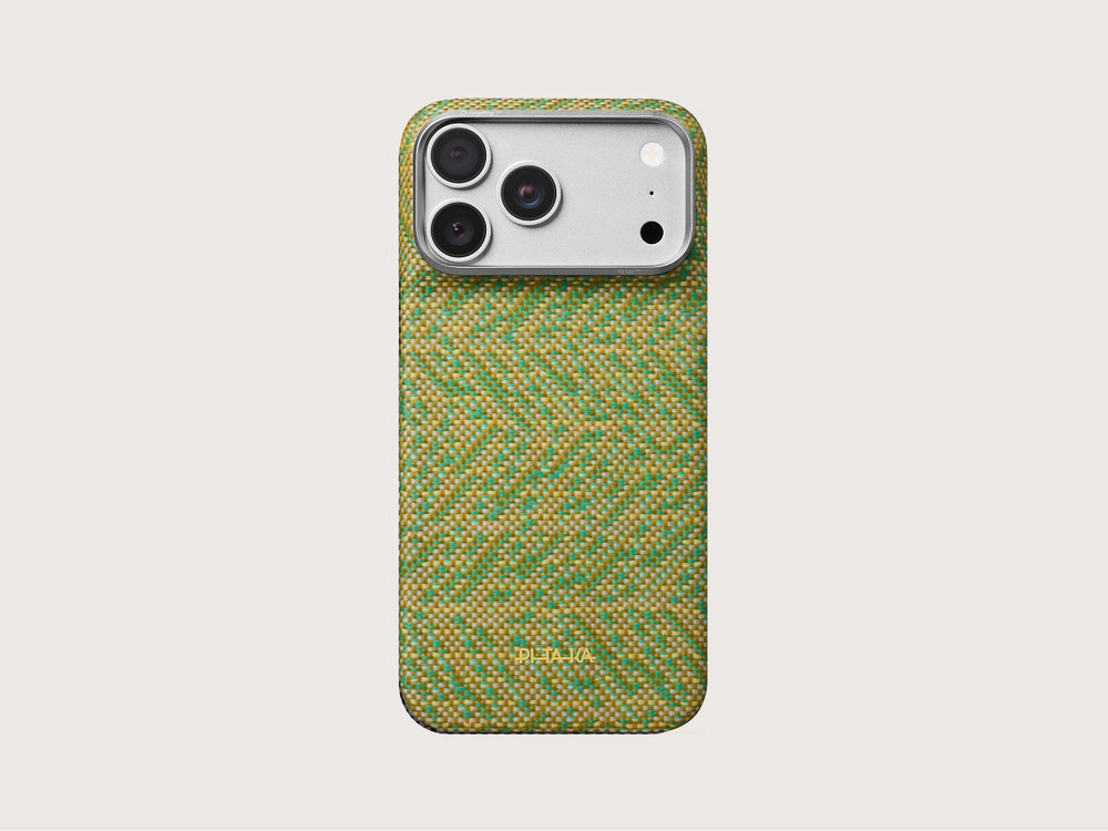 iPhone 18 Pro Karbon Kılıf MagSafe Uyumlu Aramid Fiber - Edge Surging Awn