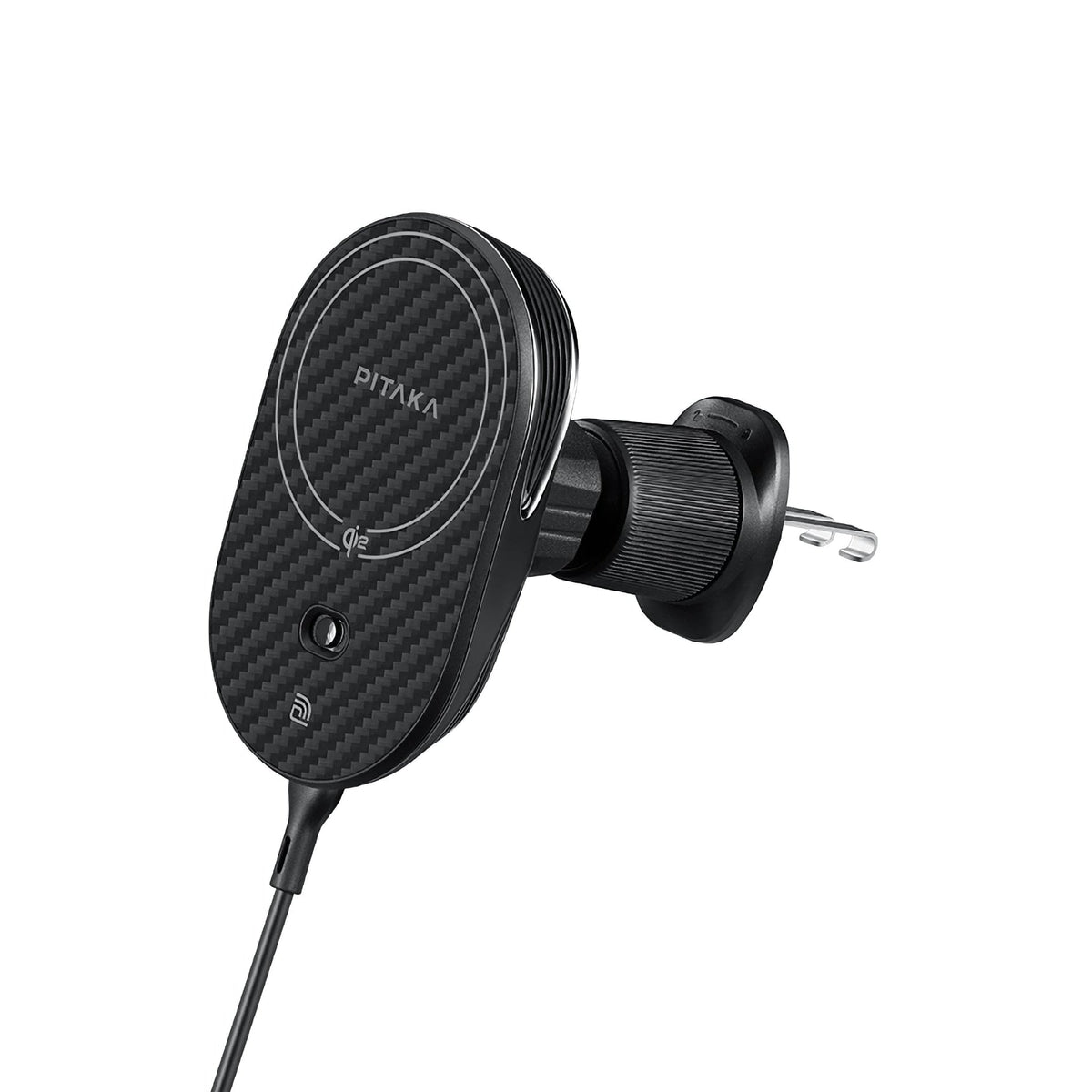 MagEZ Pro 2 Magsafe Şarj Özellikli Qi2 Aramid Fiber Araç Telefon Tutucu