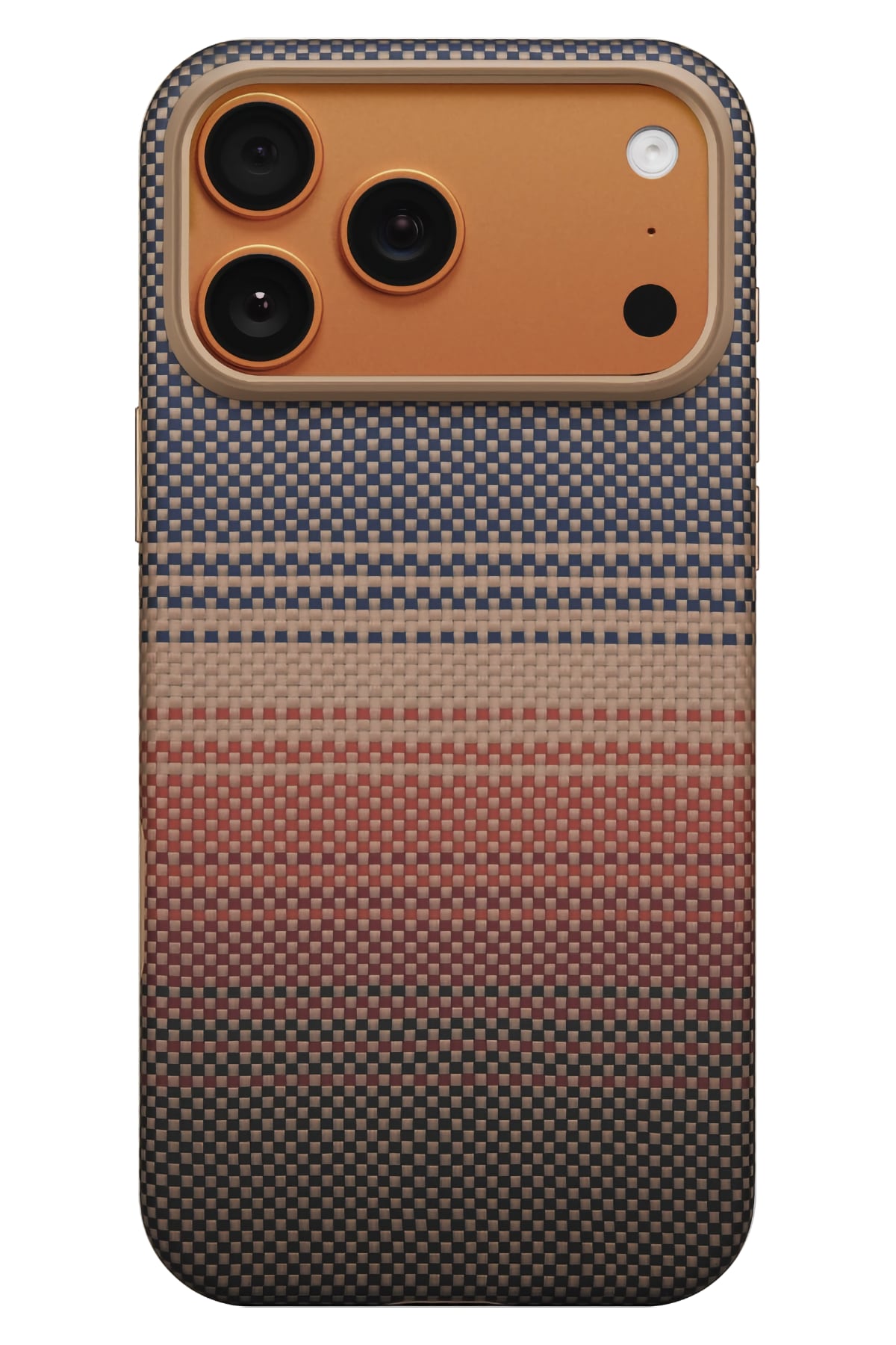 Pitaka Military-Grade iPhone 17 Pro MagSafe Uyumlu Aramid Fiber Kılıf Sunset