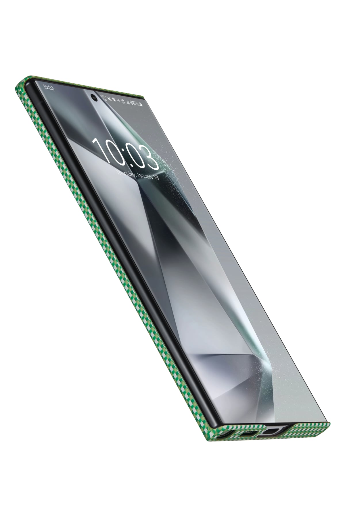 Pitaka Aomori Samsung Galaxy S24 Ultra Kılıf Magsafe Uyumlu 1500D Aramid Fiber