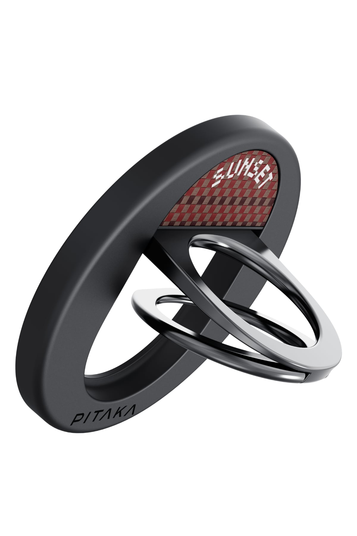 Pitaka Aramid Fiber MagEZ Grip 3 Magsafe Magnetik Ring Stand Telefon Tutucu Sunset